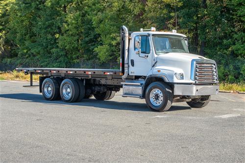 24 ft Flatbed  with Tie Rail, DSL